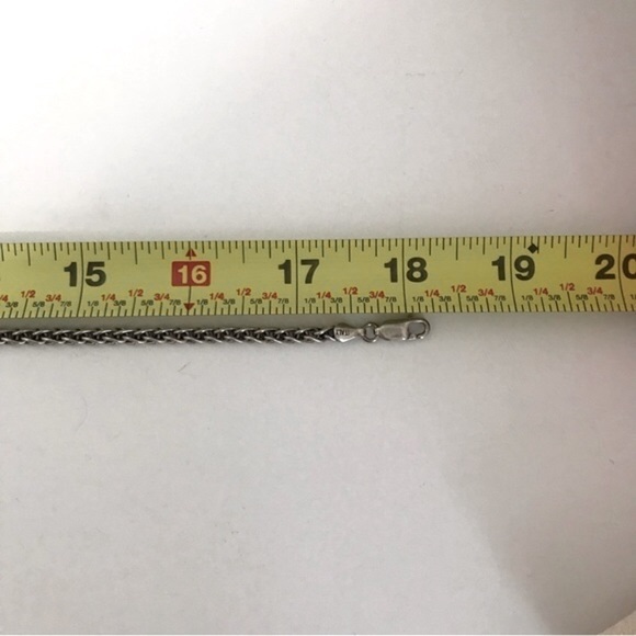 Vintage 925 Italy Amethyst & Peridot Sterling Pendant Necklace - Picture 15 of 17